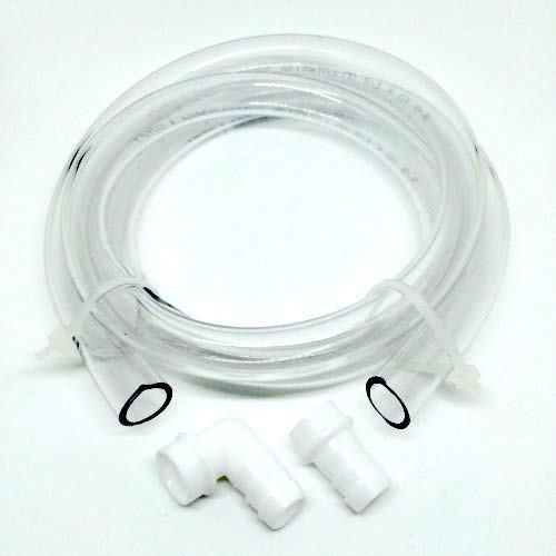 Fumoto FHOSE KIT 3/8"x3' Hose+Fittings for Quick Oil Drain Valves w/ 3/8" Nipple - Image 1