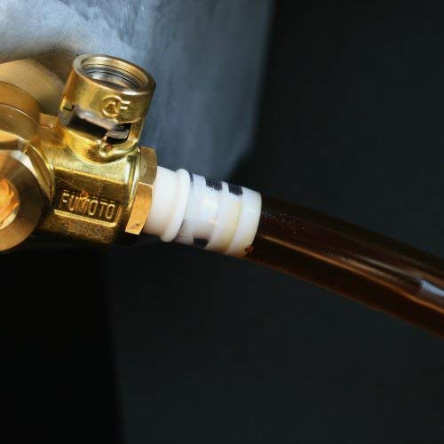Fumoto FHOSE KIT 3/8"x3' Hose+Fittings for Quick Oil Drain Valves w/ 3/8" Nipple - Image 3