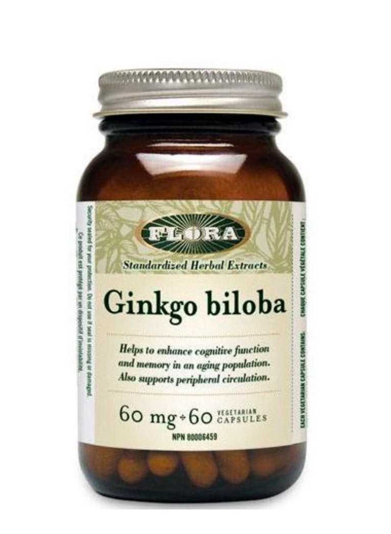 فلورا جينجو بيلوبا 60 مجم 60 قرص