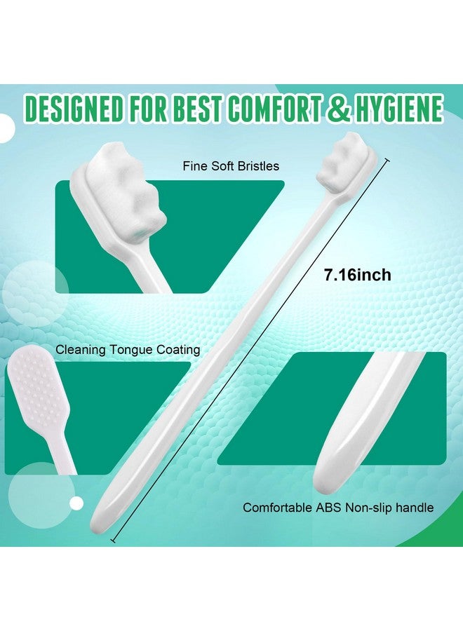 Navona 24 Pack Extra Soft Toothbrush For Sensitive Gums, Micro Nano Toothbrushes With 20000 Ultra Soft Bristles For Pregnant Women, Elderly, Braces And Gum Recessions, Protect Sensitive Gums - Image 4