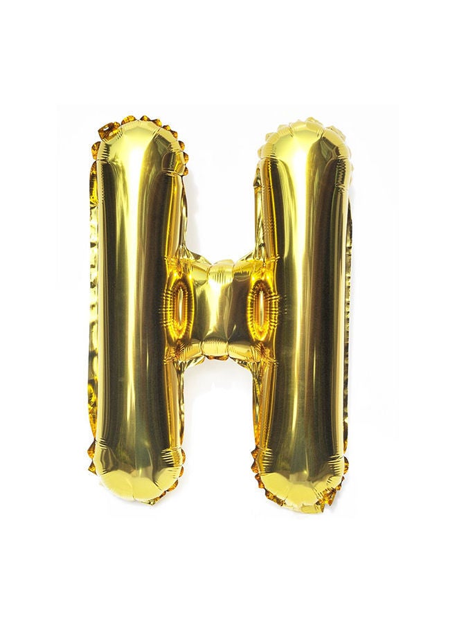 نيبمينينت بالون معلق بحرف H الأبجدي 16بوصة