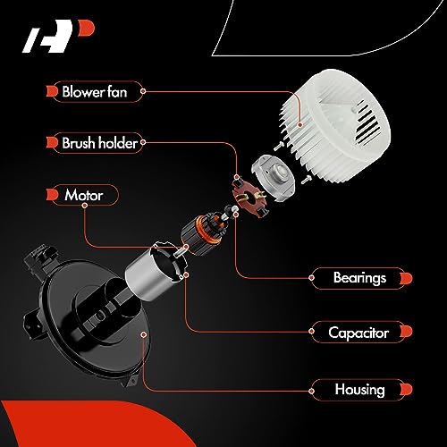 A-Premium HVAC A/C Heater Blower Motor with Fan Cage Replacement for Toyota Vehicles - Tacoma 2005-2015 - Replace# 87103-04043, 87103-04044 - Image 4