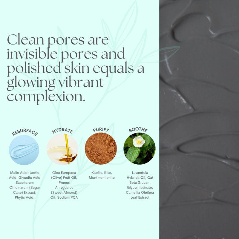 Serious Skincare Glycolic Gommage Extreme Renewal Facial Mask for Radiant Skin - Glycolic Acid - Micro Exfoliation Facial Treatment Mask - Decongest Clogged Pores - 4.5 oz (1Pack) - Image 3