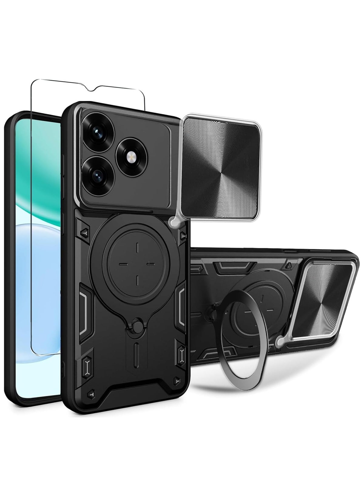 تشيروسين Cherosin Honor X5c Case And Screen Protector thermoplasticpolyurethane