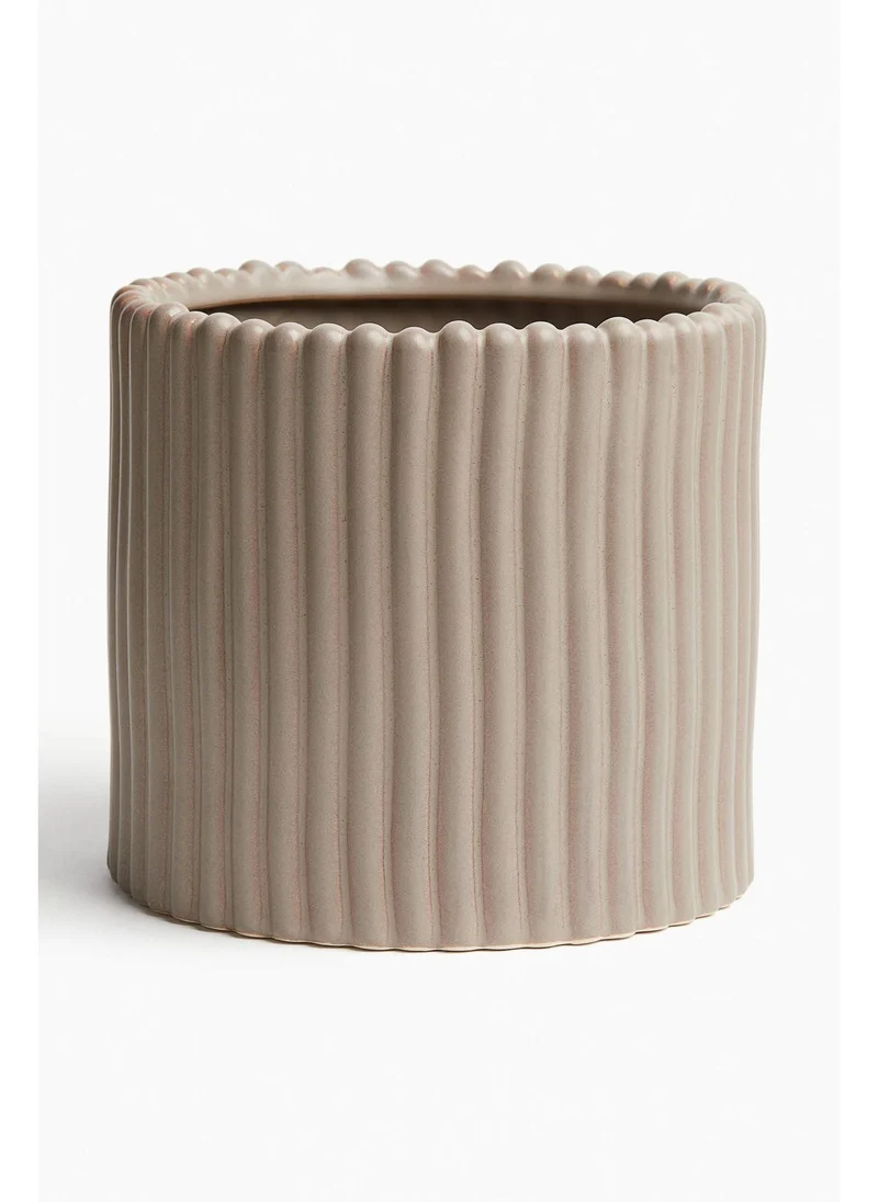 اتش اند ام Large stoneware plant pot