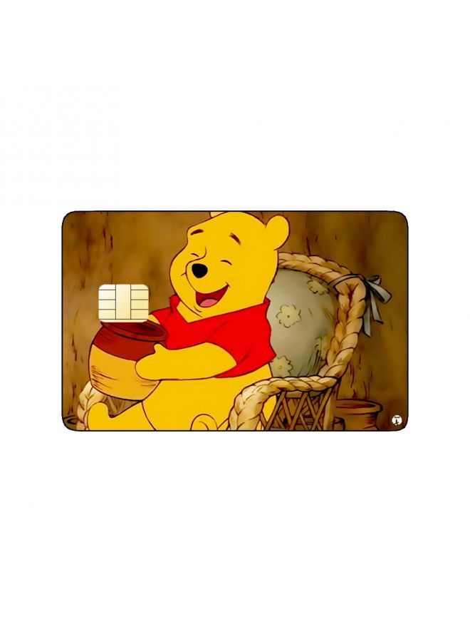 RKN PRINTED BANK CARD STICKER Animation Winnie The Pooh By Disney - Image 1