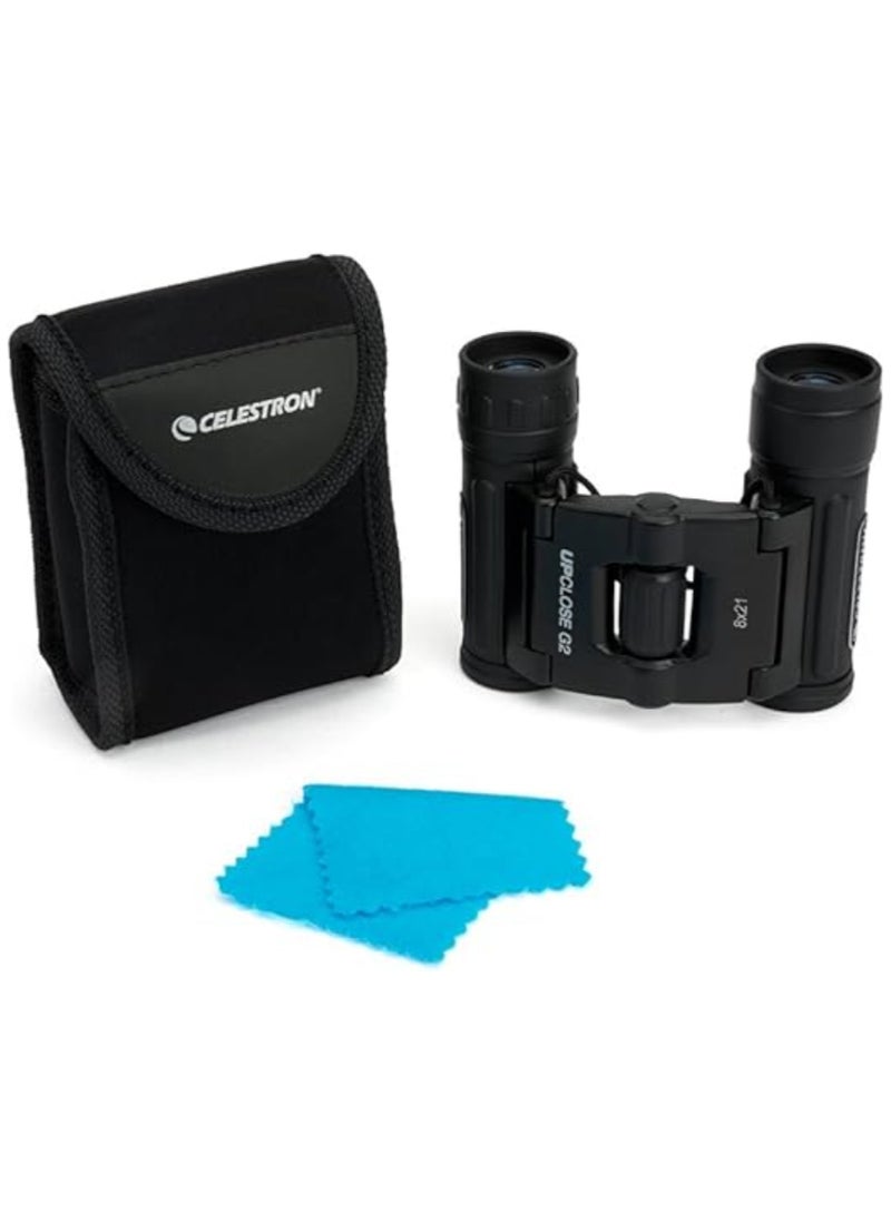 Celestron UpClose G2 8x21 Binocular – Multi-coated Optics for Bird Watching, Wildlife, Scenery and Hunting – Roof Prism Binocular for Beginners – Includes Soft Carrying Case  - Image 3
