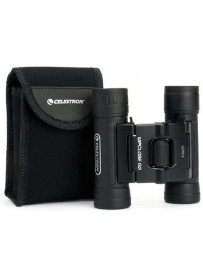 Celestron UpClose G2 10x25 Binocular – Multi-coated Optics for Bird Watching, Wildlife, Scenery and Hunting – Roof Prism Binocular for Beginners – Includes Soft Carrying Case - Image 3