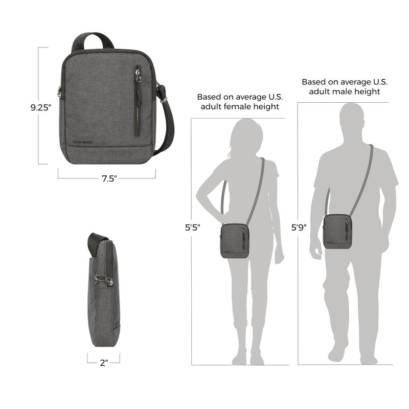 Travelon Anti Theft Urban Small Crossbody Bag - Image 4