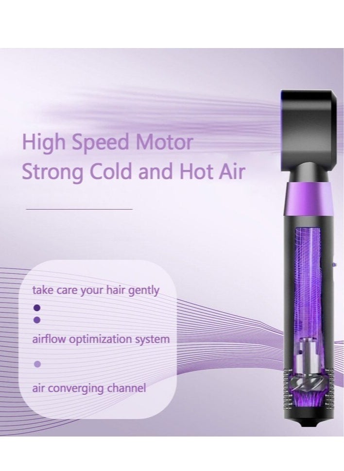 "3-in-1 Hair Dryer and Styler - Blower Brush with Straightener, Comb, and Adjustable Hot/Cold Air" - Image 2