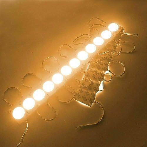 Autozap 20 Pcs Car Motorcycle Under Glow Led Module Strip Light Interior Light, Dash Light, Back Up Lamp Car, Motorbike, Truck, Van (Warn White) - Image 5