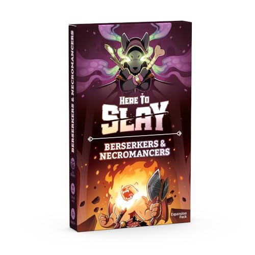 Unstable Games Berserker Necromancer Expansion Pack Designed to be added to your Here to Slay Base Game Great for Family Game Night - Image 1