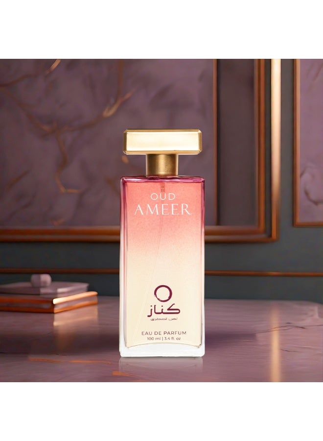 كيناز عود أمير - للنساء - شرقي - 100 مل - أو دو بارفان - Image 1