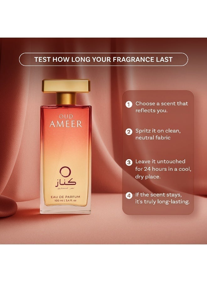 kenaz KÉNAZ OUD AMEER Women Oriental 100ML EDP - Image 4