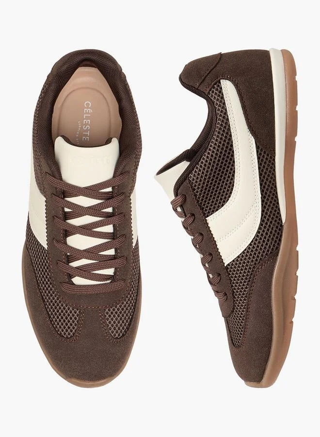 Celeste Women Lace-Up Ankle Sneakers