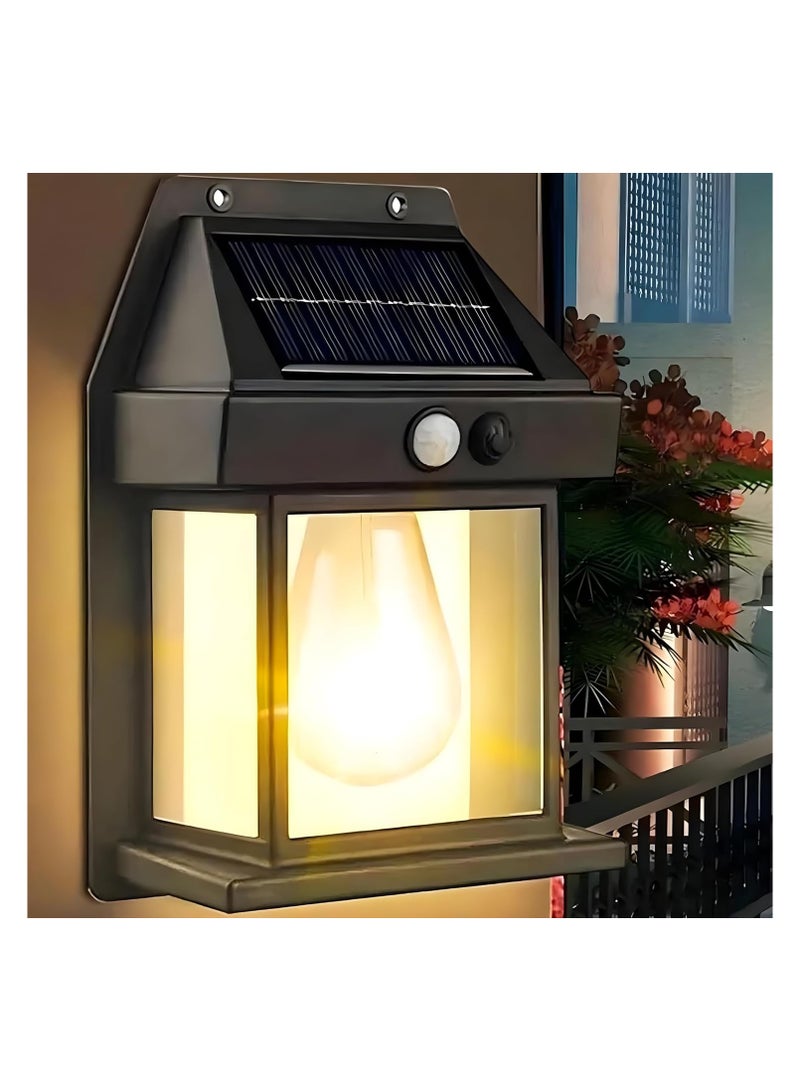Solar Wall Lights for Outdoor, Wall-mounted, Pathway light, Security light, Garden decorative light, (18, Watts)  - Image 1