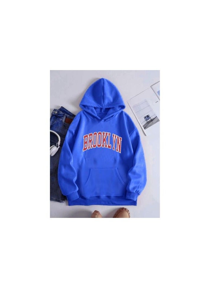 Women Hoodie - Blue