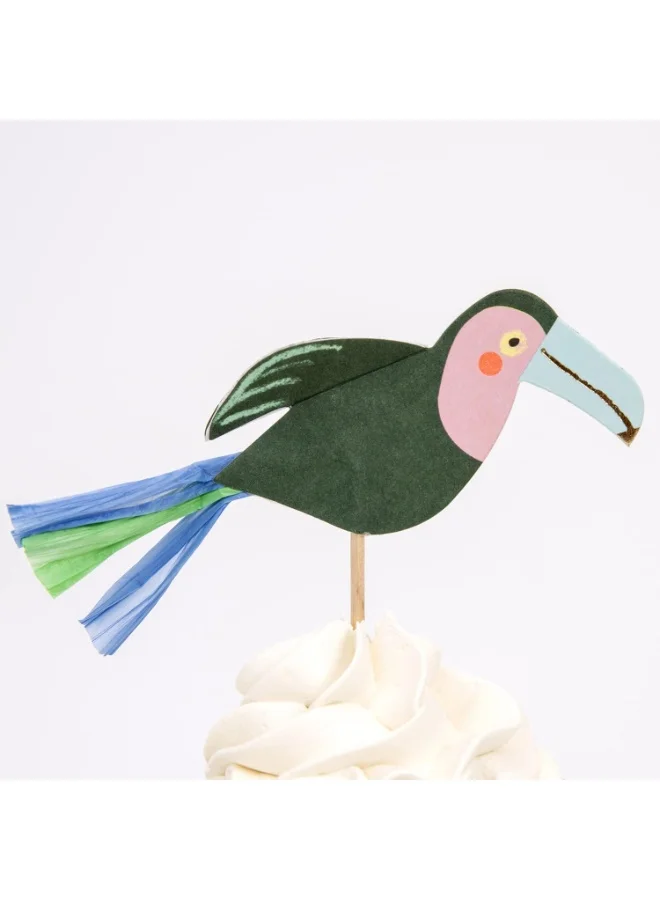 Meri Meri Tropical Bird Cupcake Kit