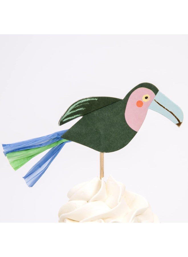 ميري ميري طقم كب كيك بطائر استوائي - Image 4