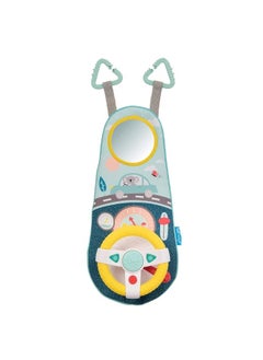 Baby Car Seat Toys for Infants with Mirror, Carseat Toys Steering Wheel with Music Lights & Driving Sounds Car Seat Toy for Babies 6 to 12 Months Develops Emotional Intelligence Senses & Motor Skills - pzsku/ZDF036862698A93B115B5Z/45/_/1729167741/d6e89a46-c52e-4e7c-bcd6-97c0c509577d