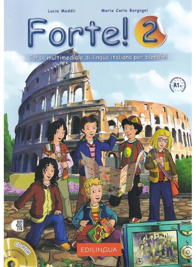 Forte!: Libro dello studente ed esercizi 2 + CD + CD-ROM (A1+) 