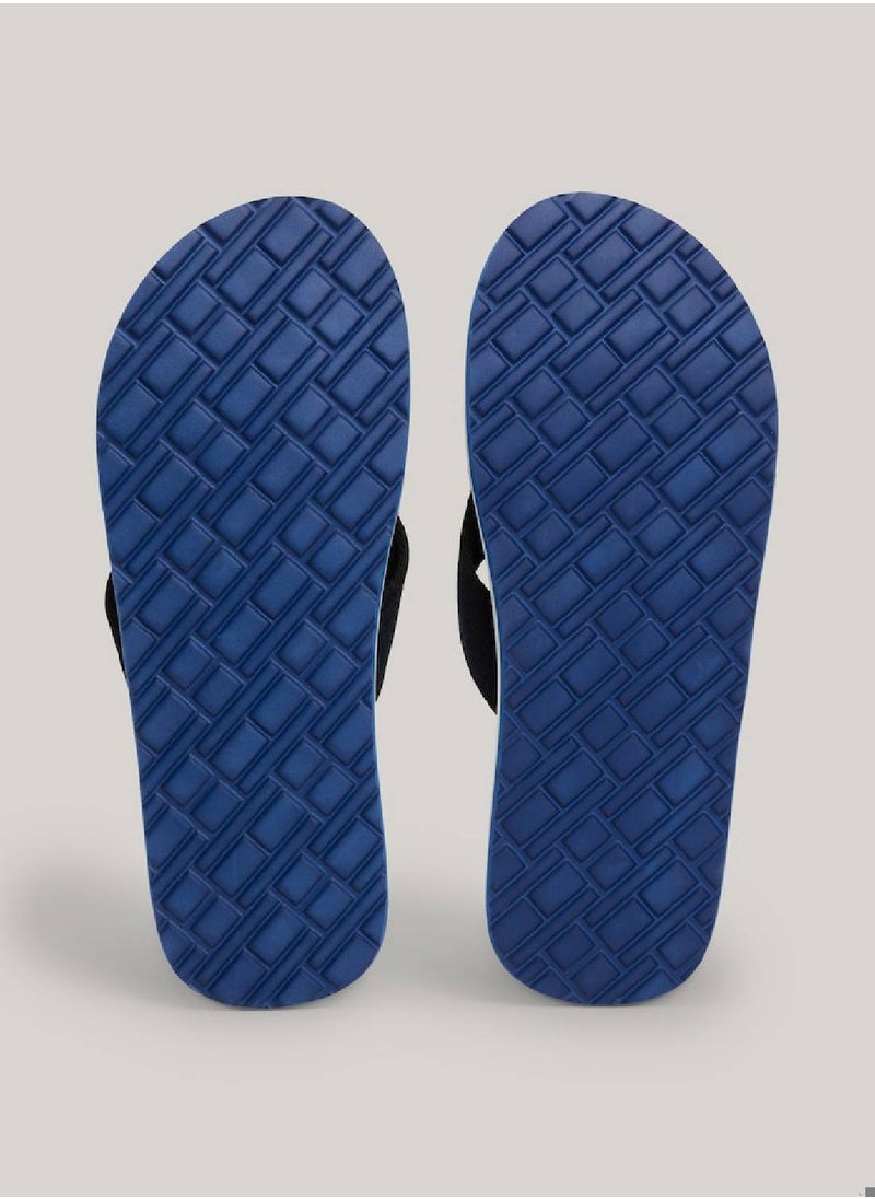 Men's Sporty Hilfiger Beach Flip Flops - Polyester, Blue - pzsku/ZDF036EA840AE6EA35314Z/45/_/1724216765/a6250ef8-5f8c-40af-a1e9-47df412a71b0