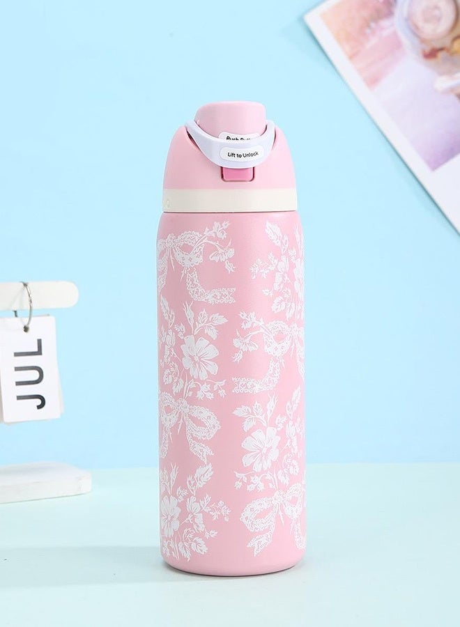 Owala FreeSip Insulated Stainless Steel Water Bottle with Straw for Sports, Travel, and School BPA-Free Sports Water Bottle - Image 1