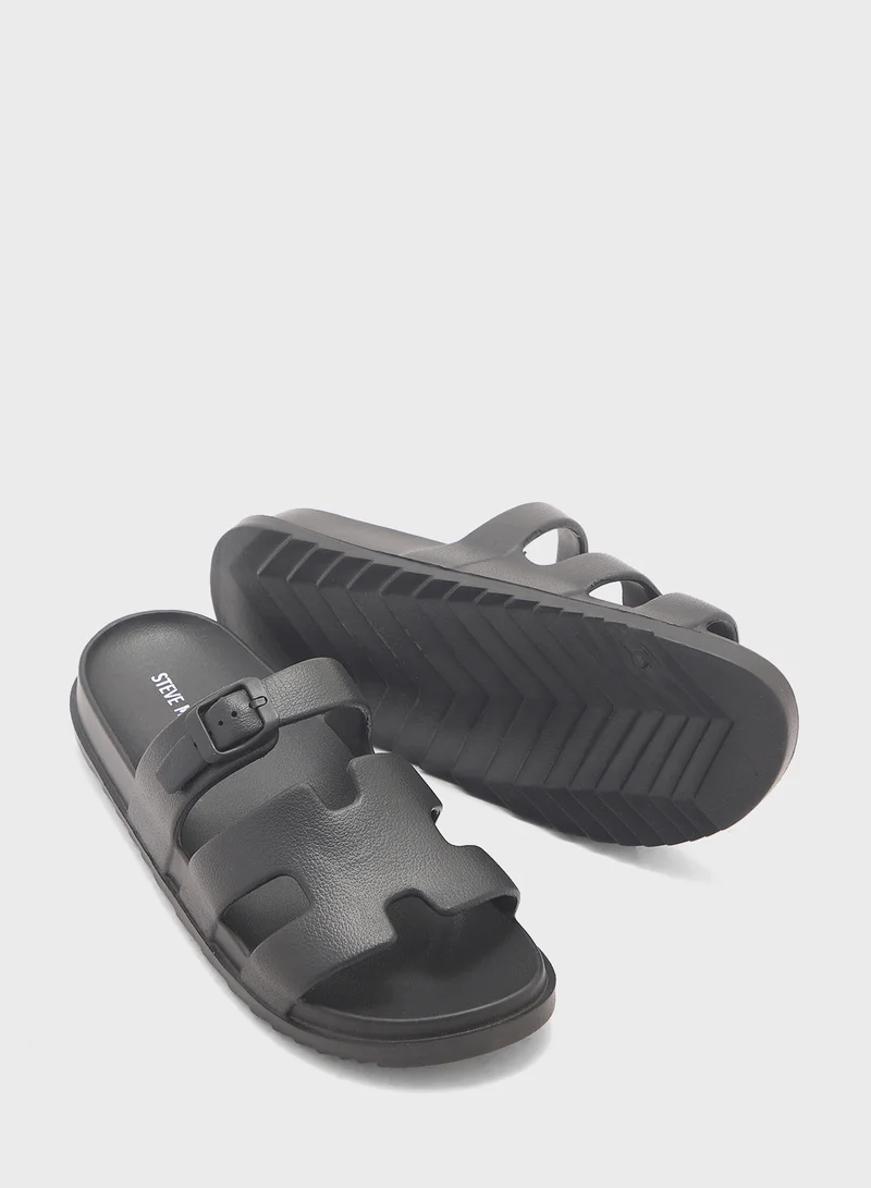 STEVE MADDEN Darliing Multi Strap Flat Sandals