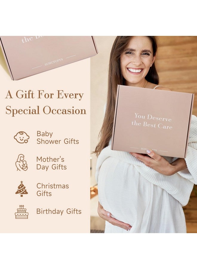 Suhctuptx New Mom Gifts for Women, 11 Luxury New Mom Care Package After Baby, Pregnancy Gifts for Expecting Mom to Be, Postpartum Gifts Basket with New Baby Essentials for Baby Shower, First Time Mommy - Image 3
