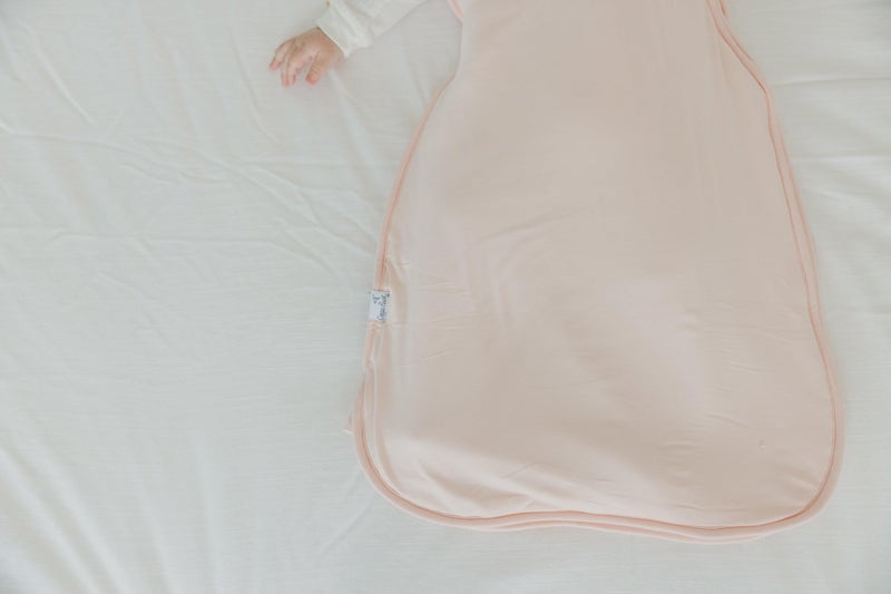 Copper Pearl Sleep Sack: Warm and Cozy Baby Bag in a Variety of Trendy Designs, Safe Alternative to Blankets, Sleeveless Baby Sleep Sack Swaddle Sizes Newborn to 24 Months - Blush - Image 4