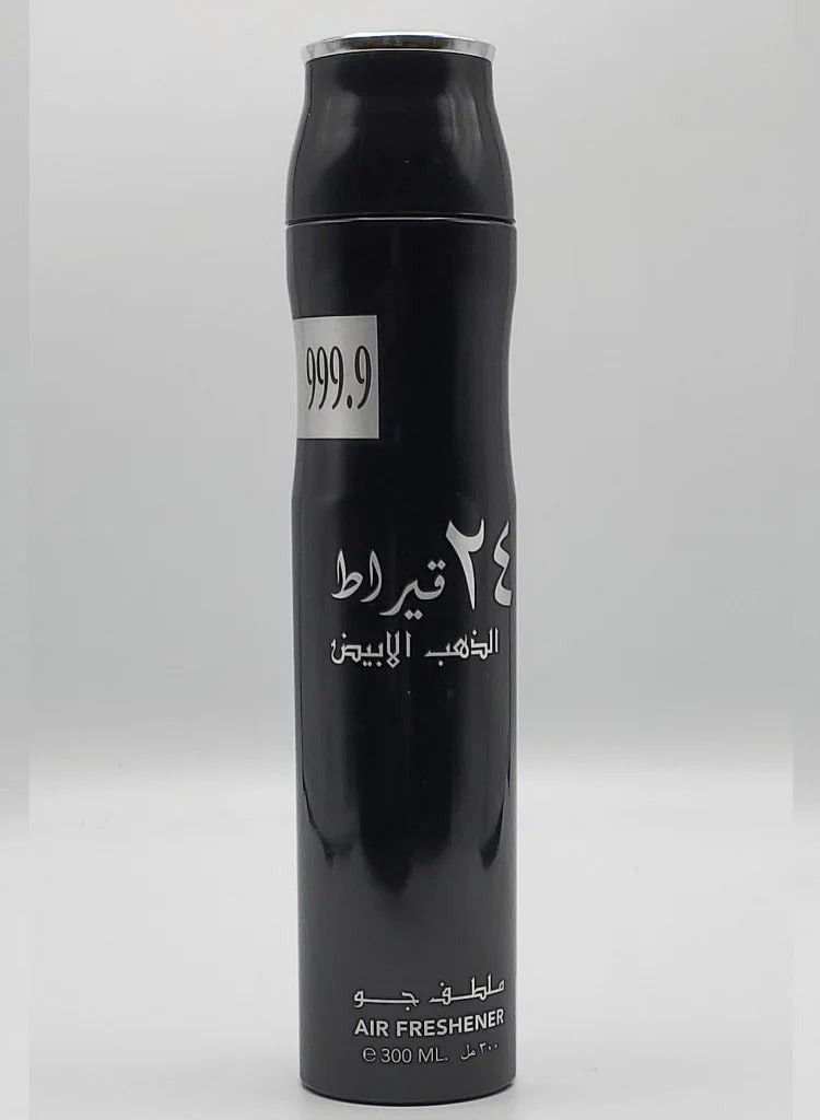 Lattafa 24 Carat White Gold Perfumed Air freshener By Lattafa Perfumes,300ml - Image 2