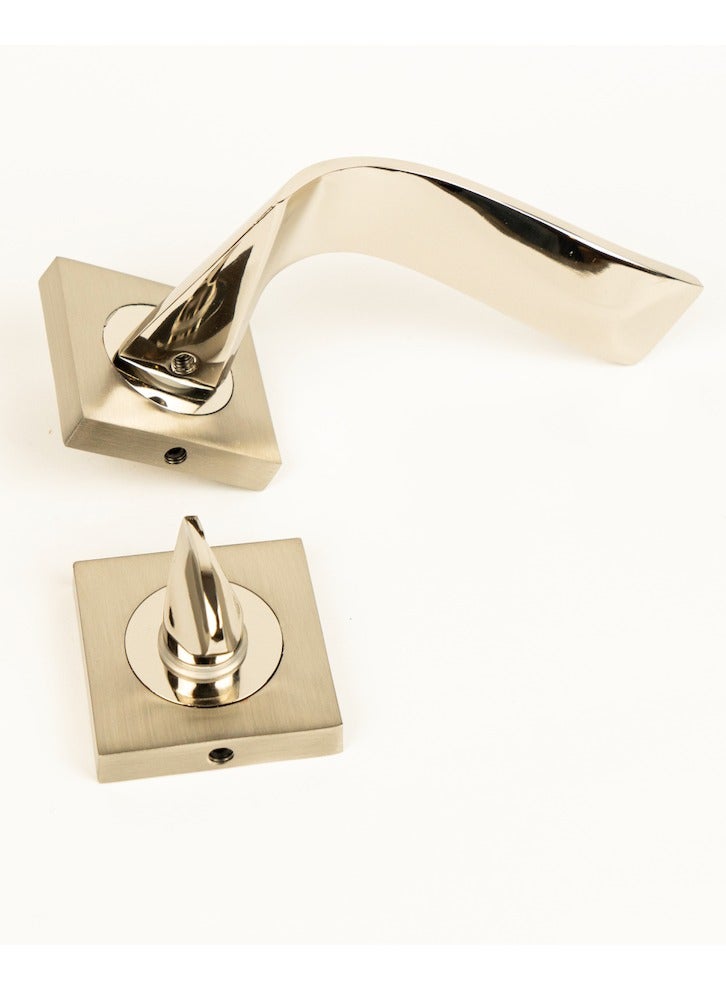 Siag Pinar Rosetta Bathroom Door Handle - Image 1
