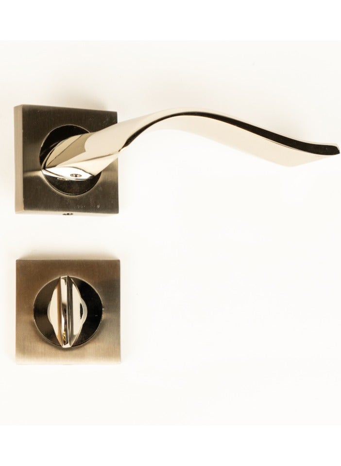 Siag Pinar Rosetta Bathroom Door Handle - Image 2