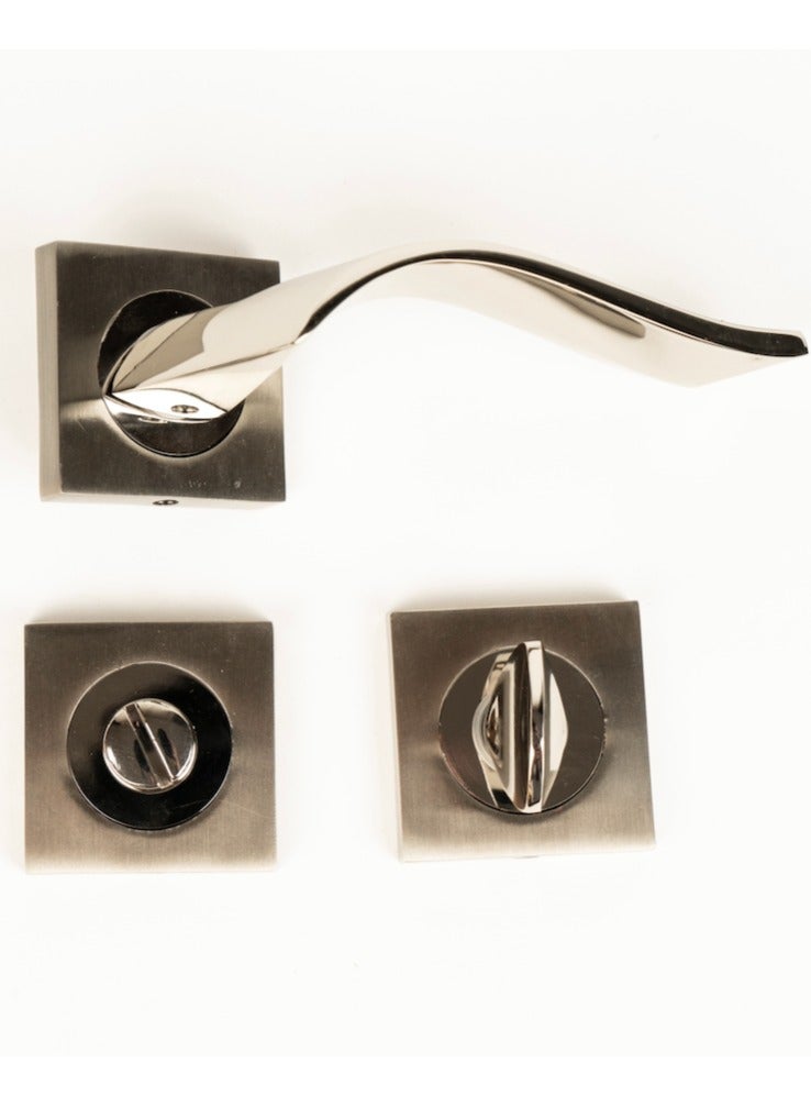 Siag Pinar Rosetta Bathroom Door Handle - Image 3