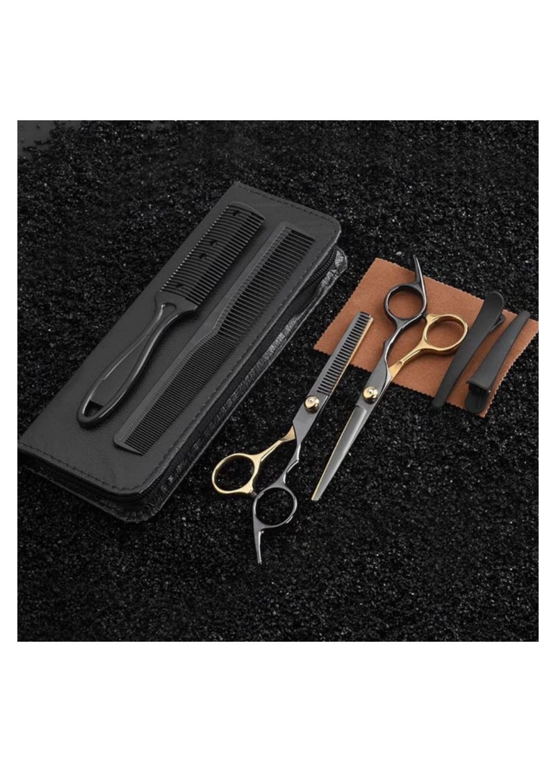 KHAJUL 8-Piece Hair Cutting Scissors Set  - Image 4
