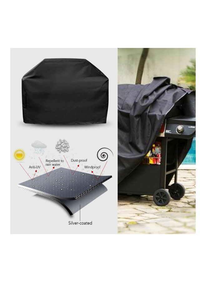NIBEMINENT BBQ Grill Cover Black - Image 5