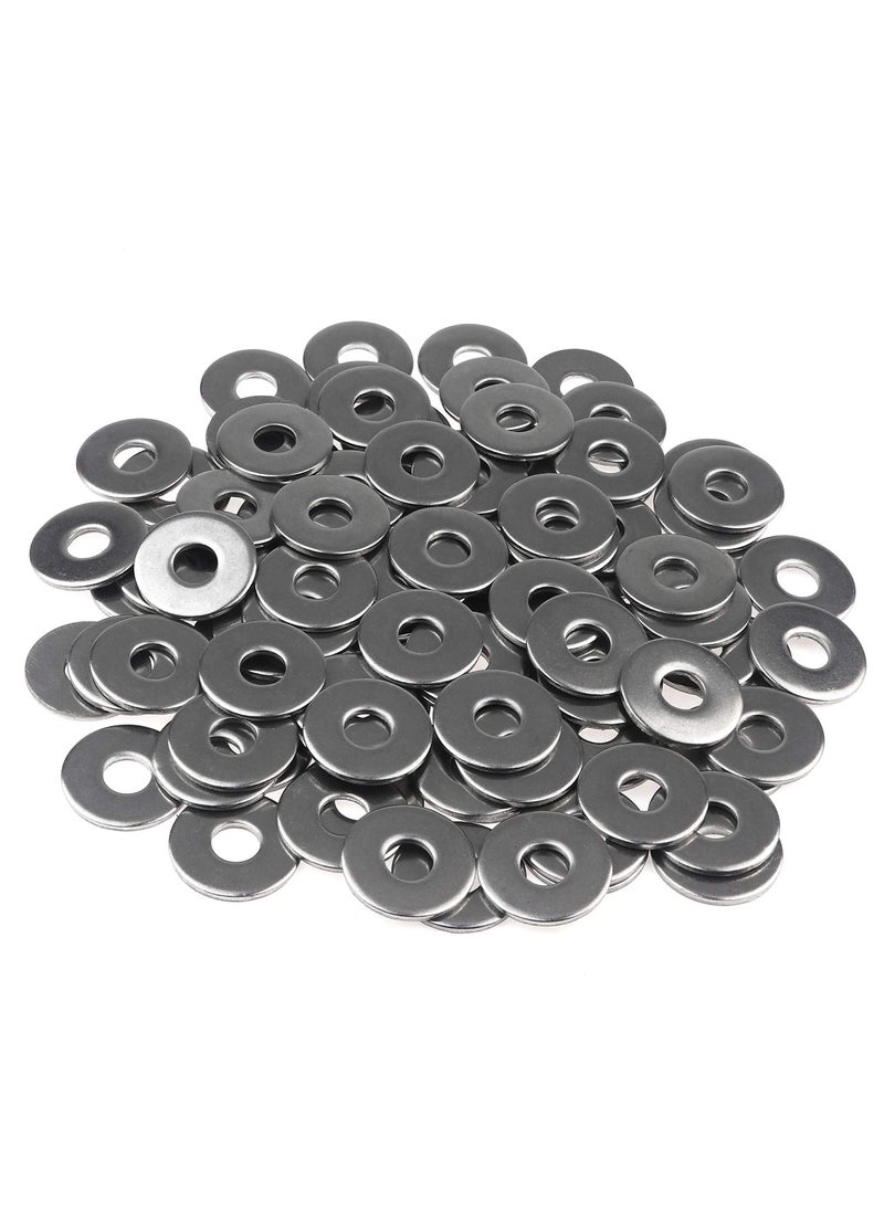 Favordrory Favordrory M8 Flat Washer, 304 Stainless Steel, 100 PCS (M8 x 24 x 2.0mm 100PCS)  - Image 2