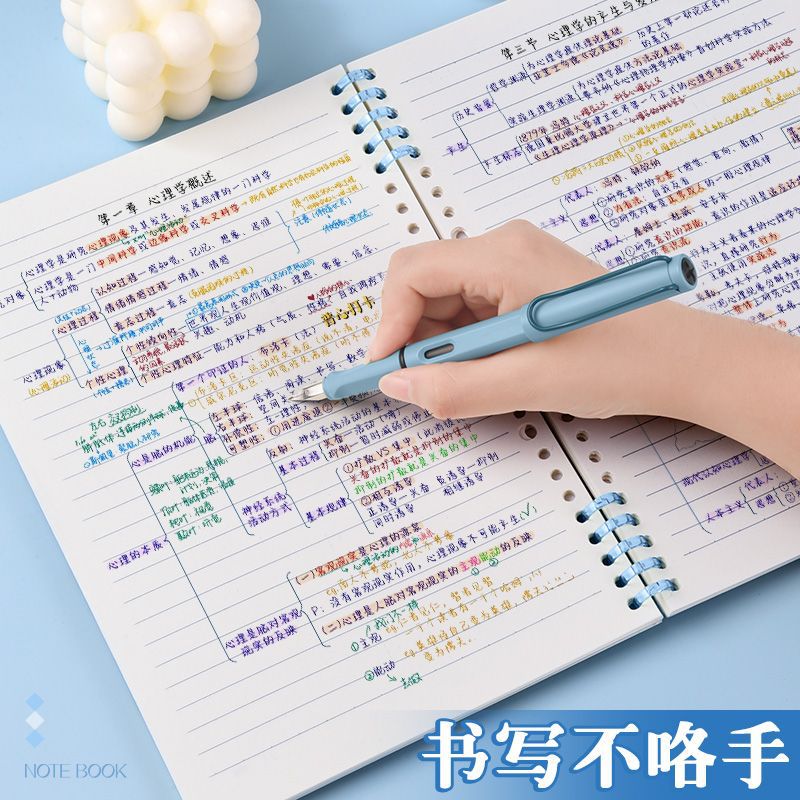 New Famous Painting Loose-Leaf B5 Detachable Notebook With Good Looks And Does Not Hurt The Hand Coil Notebook Student Notepad - Image 4