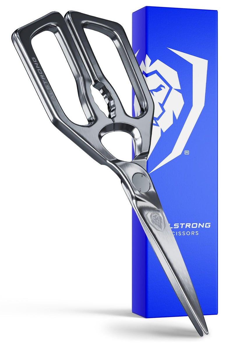 Dalstrong Kitchen Scissors All Purpose Japanese Stainless Steel  Ambidextrous Kitchen Shears for Food  Detachable  Heavy Duty Scissors Sharp Blade  Herbs Pizza Meat Cutting Scissors