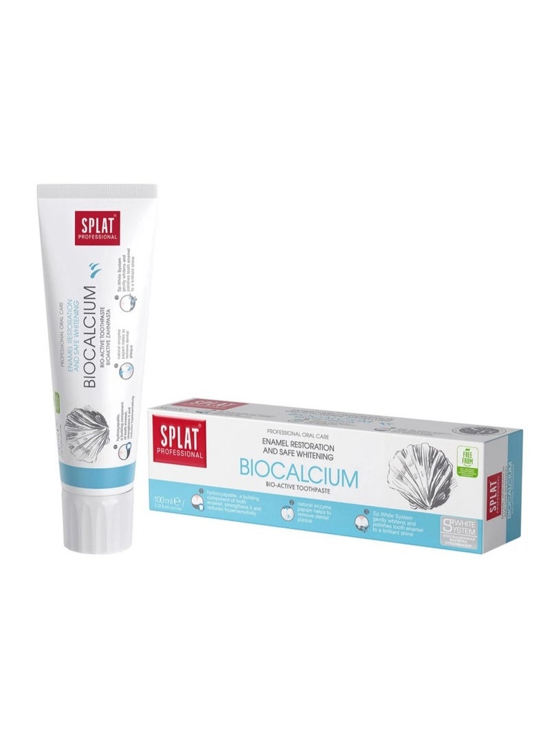 سبلات معجون أسنان سبلات بالكالسيوم الحيوي لحماية المينا - عبوة من قطعتين سعة 100 مل - Image 2