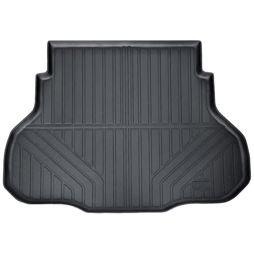 Auxko All Weather Floor Mats Fit for Kia Telluride 2020-2025 with 2nd Bucket Seat Without Center Console Liner Telluride Accessory All Season Guard Odorless Anti-Slip Floor Mat - Image 2