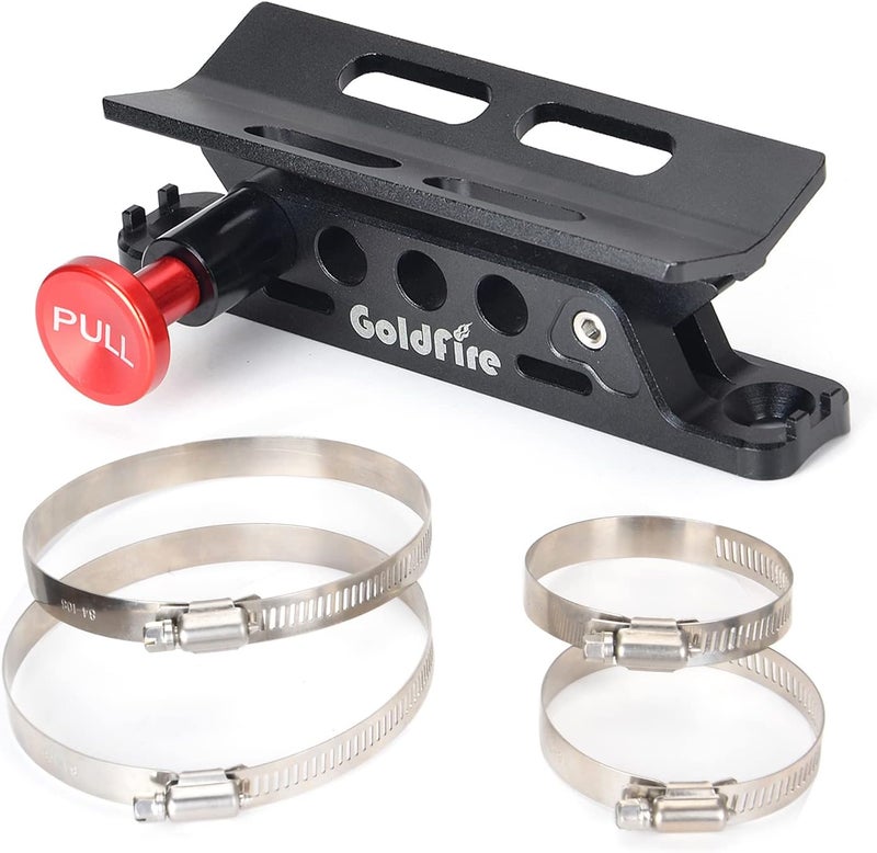 Goldfire Universal Vehicle Adjustable Quick Release Roll Bar Fire Extinguisher Mount Holder Brackets , Fire Extinguisher Mount for Car UTV - Image 2