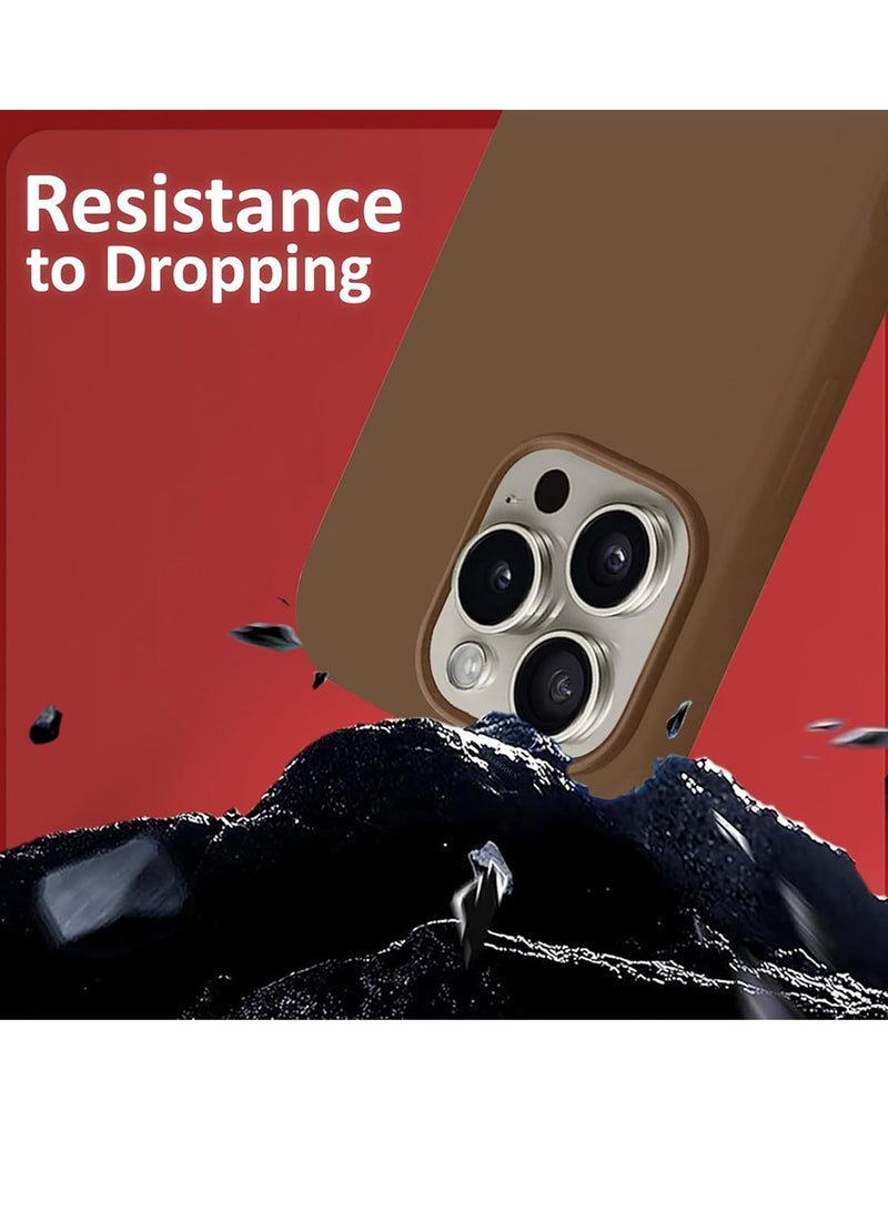 ELTRAZONE "iPhone 16 Pro Max Liquid Silicone Case - Ultra Slim with Soft Anti-Scratch Microfiber Lining & Drop Protection" - Image 3