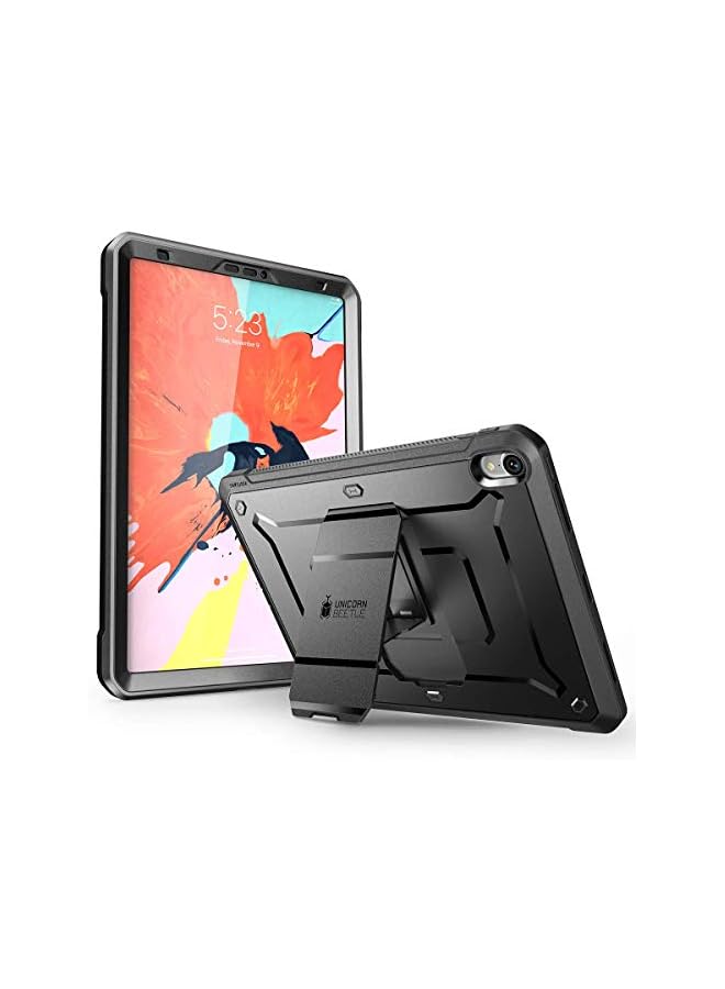SUPCASE [Unicorn Beetle Pro] Case Designed for iPad Pro 11 inch 2018 Full Body Case (Non-Pencil version) with built-in Screen Protector - Black - Image 1