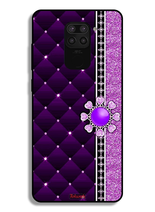 Tolwak غطاء حماية لهاتف شاومي ريدمي نوت 9 مع قلوب لامعة - Image 2
