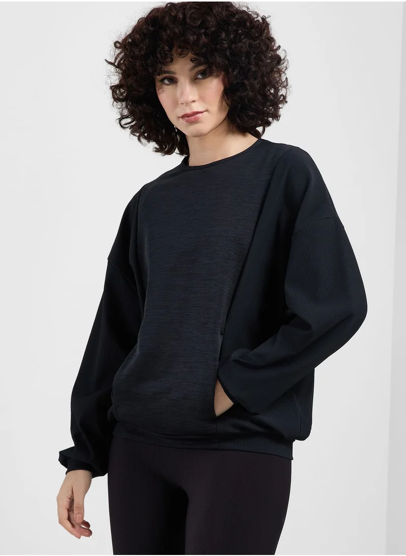 SQUATWOLF Code Ribbed Sweatshirt