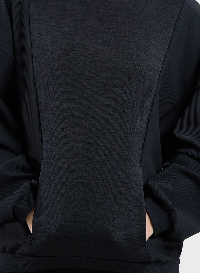 SQUATWOLF Code Ribbed Sweatshirt