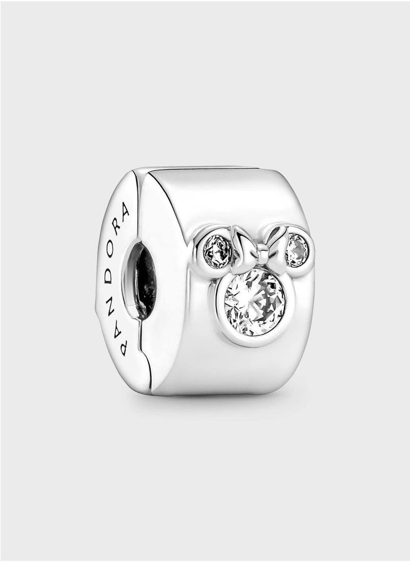 PANDORA Disney Mickey Mouse & Minnie Mouse Clip Charm  - Image 1