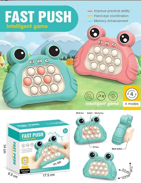 BELOXY Fast Push Intelligent Game Pop Up Musical Toys For Kids, Sound Toys For Kids, Infant Toys, Children Activity Toys, Kids Toys, Electronic Toys For Kids, Birthday Gifts For Kids, Multicolor - Image 3