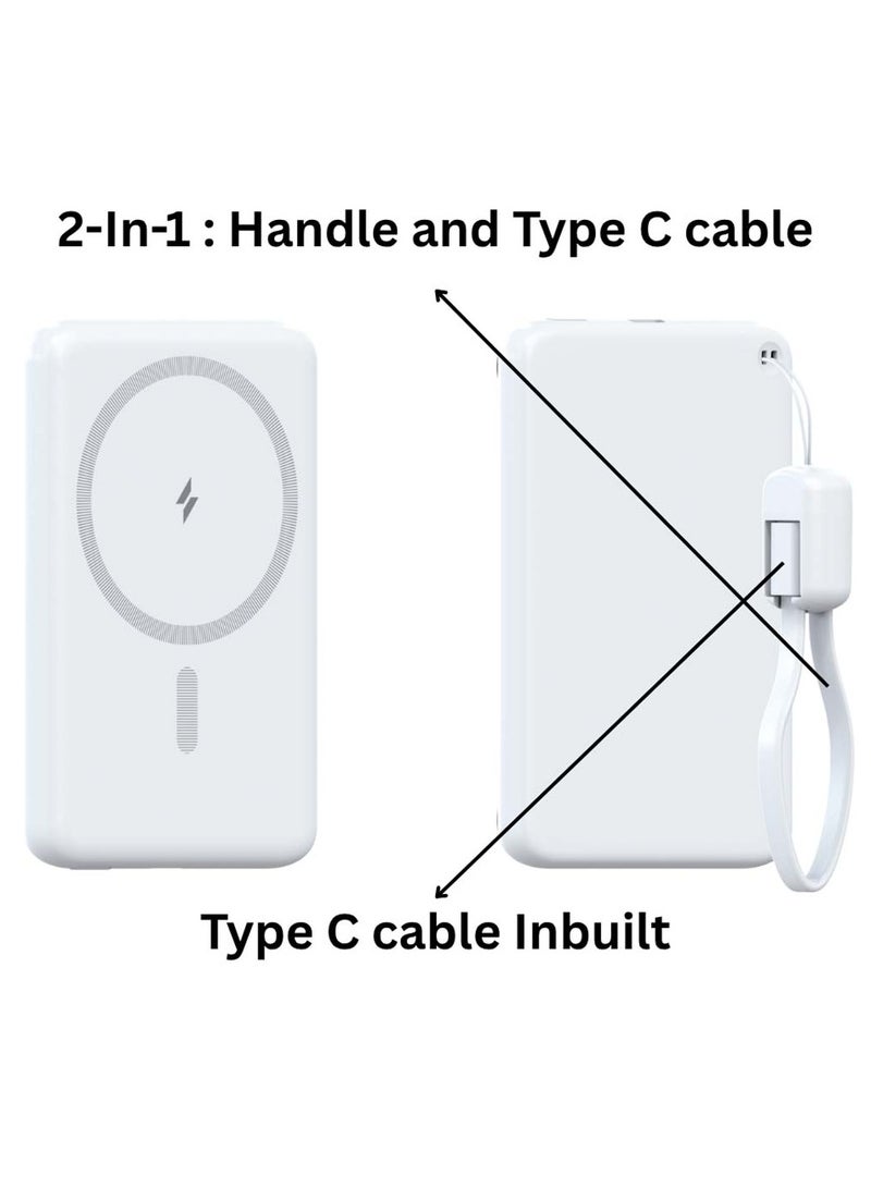 G-Tab MINI50 – 5000mAh Magnetic Power Bank, MagSafe Compatible Portable Charger for iPhone - Image 3